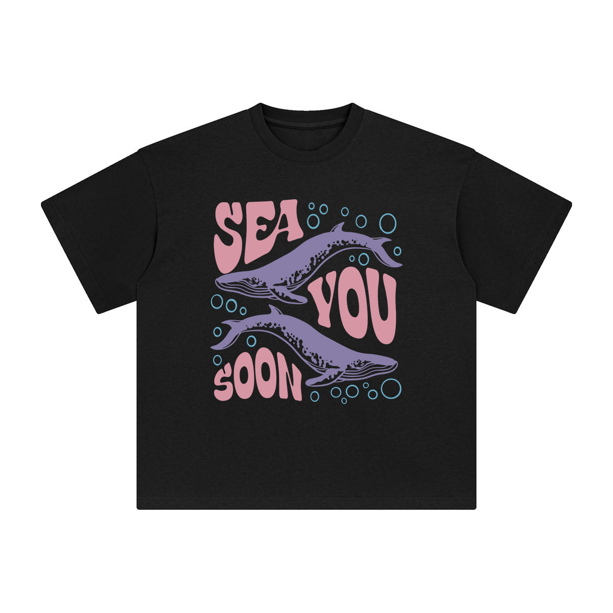 Sea You Soon Graphic Tee-INNBLAC Fashion Apparel