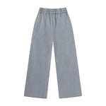 Streetwear Vintage Batik Washed Distressed Spliced Wide Leg Pants