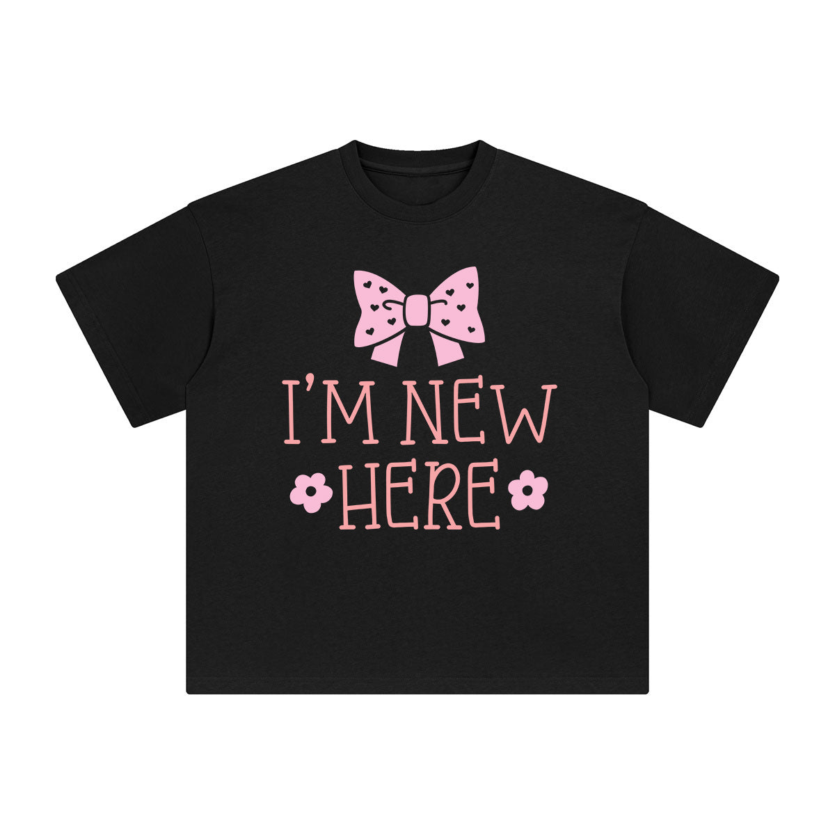 I'm New Here Graphic Tee-INNBLAC Fashion Apparel