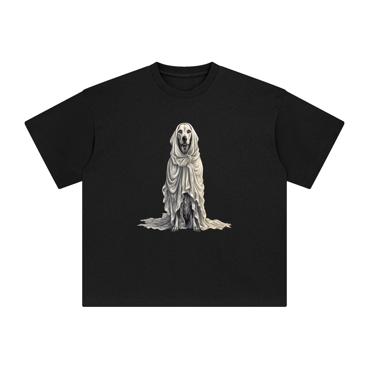 Ghost Dog Graphic Tee-INNBLAC Fashion Apparel