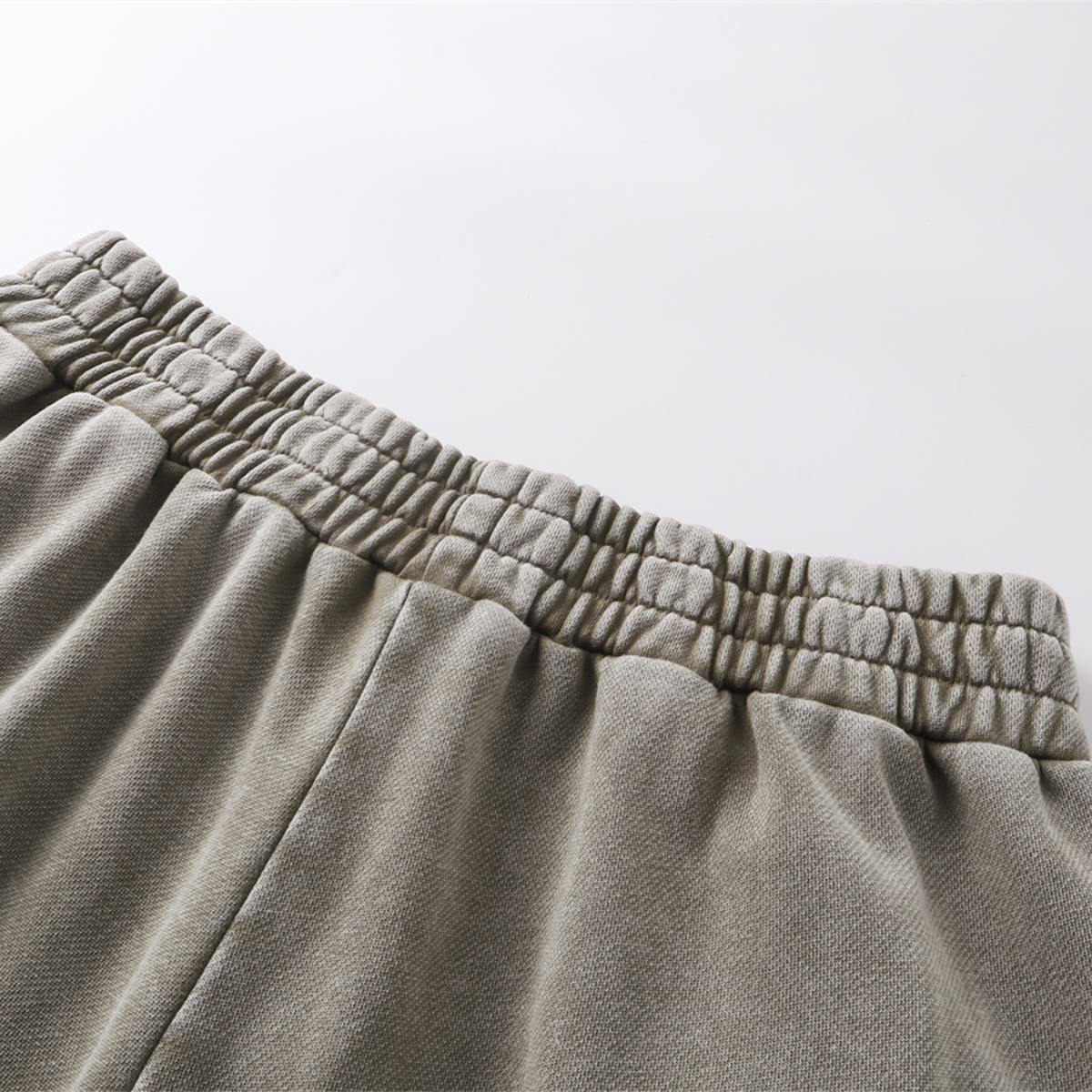 Vintage Wash Cotton Patchwork Sweatpants