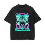 Never Ending Vision Psychedelic h Graphic Tee-INNBLAC Fashion Apparel