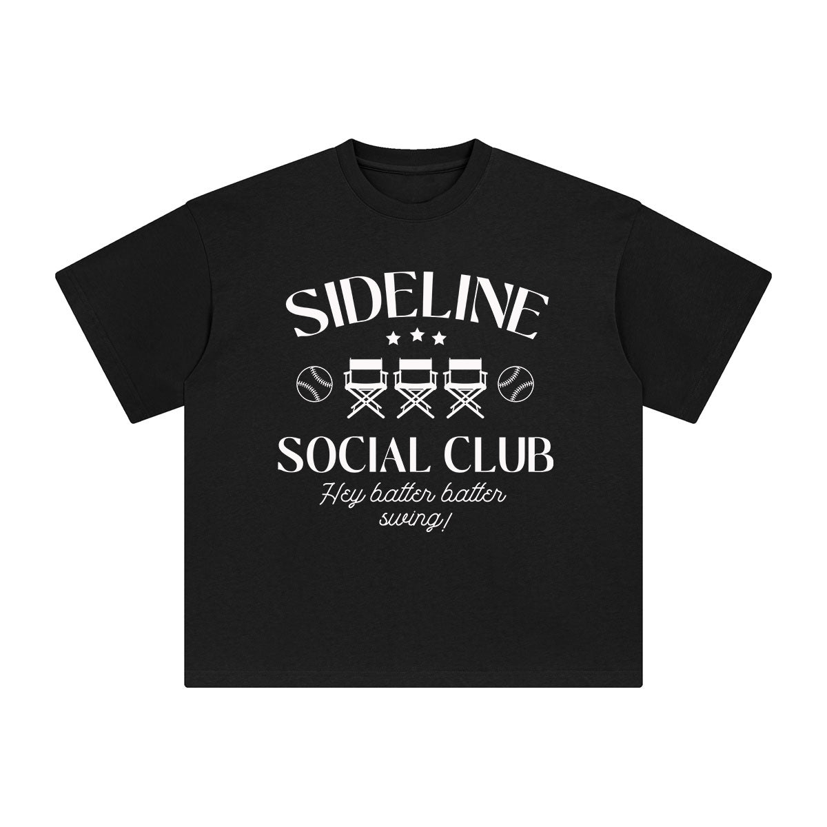 Sideline Social Club Graphic Tee-INNBLAC Fashion Apparel