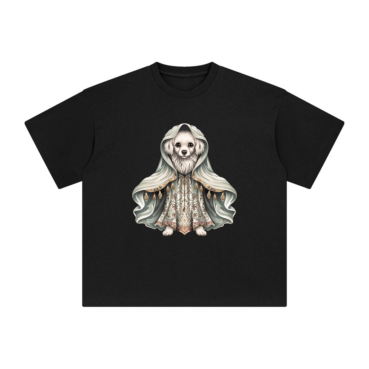 Ghost Dog Graphic Tee-INNBLAC Fashion Apparel