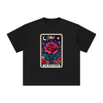 June Rose Card Graphic Tee-INNBLAC Fashion Apparel