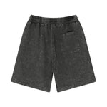 Vintage Wash Loose Fit Jogger Shorts-INNBLAC Fashion Apparel