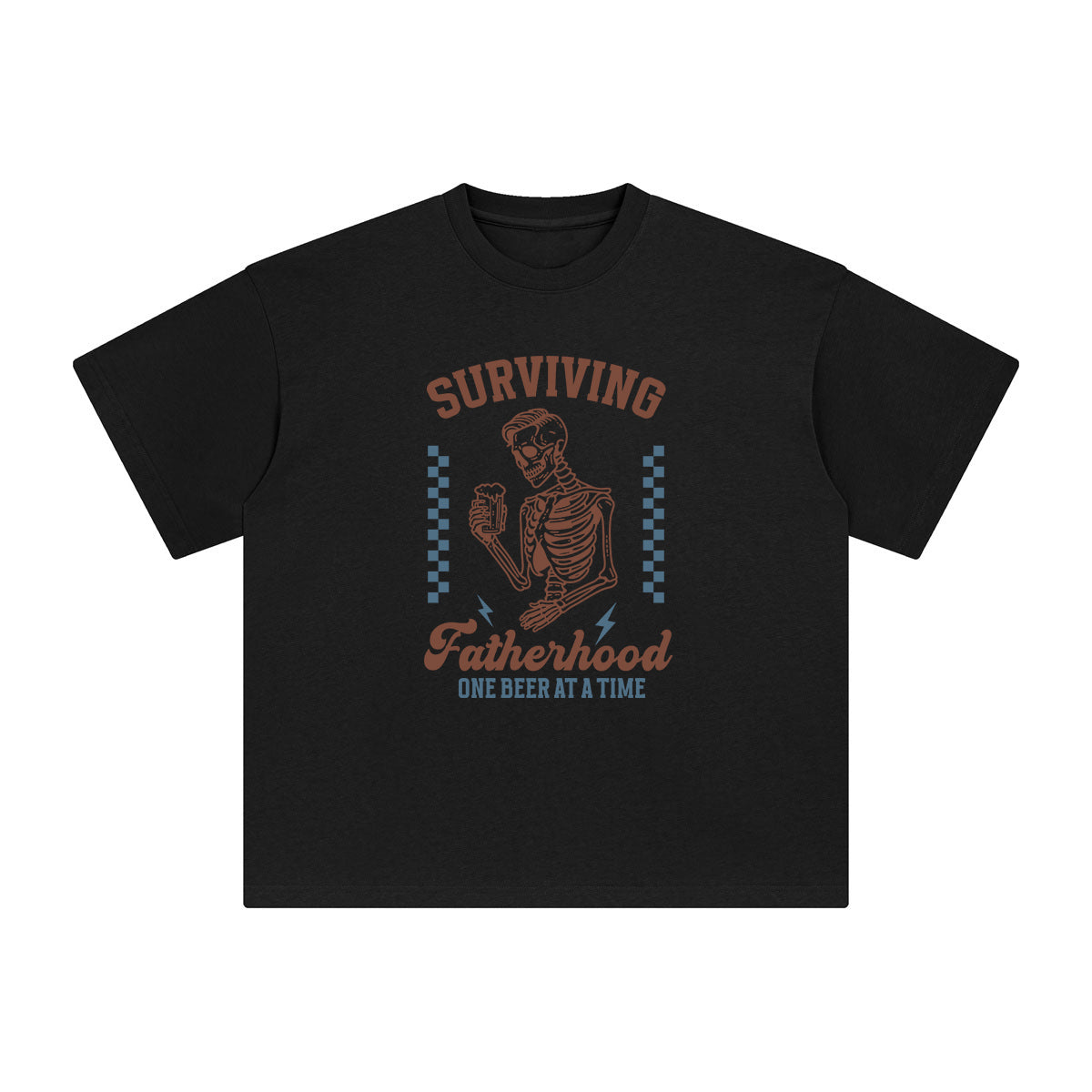 Surviving Fatherhood Graphic Tee-INNBLAC Fashion Apparel