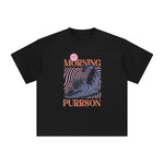 Morning Purrson Graphic Tee-INNBLAC Fashion Apparel