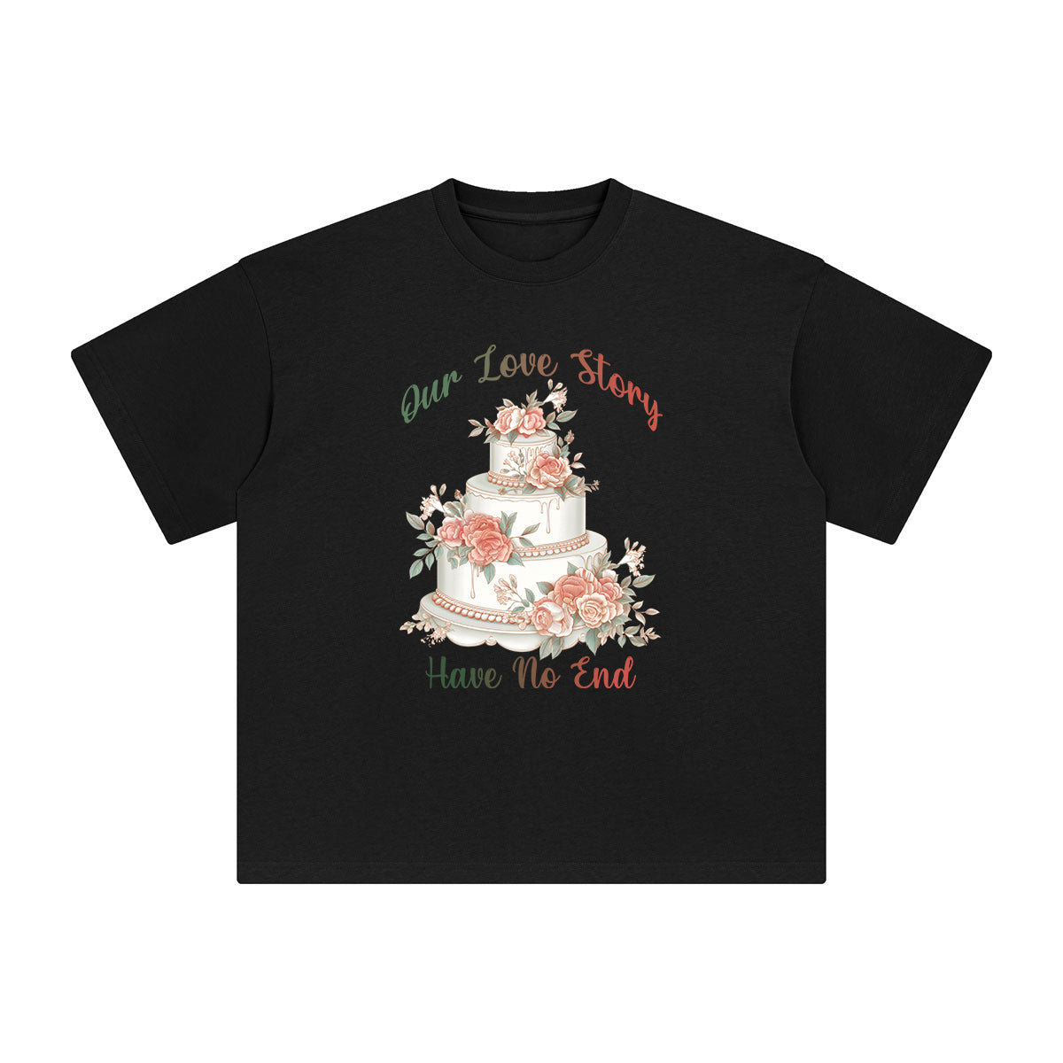 Wedding Cake Graphic Tee-INNBLAC Fashion Apparel