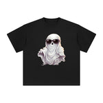 Ghost Wearing Sunglasses Graphic Tee-INNBLAC Fashion Apparel