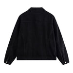 Unisex Loose Retro Workwear Washed Denim Jacket