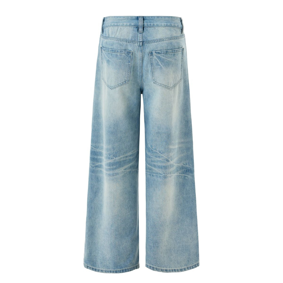 Vintage Star Embellished Wide Leg Jeans