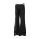 Old Money Striped Wide Leg Trousers