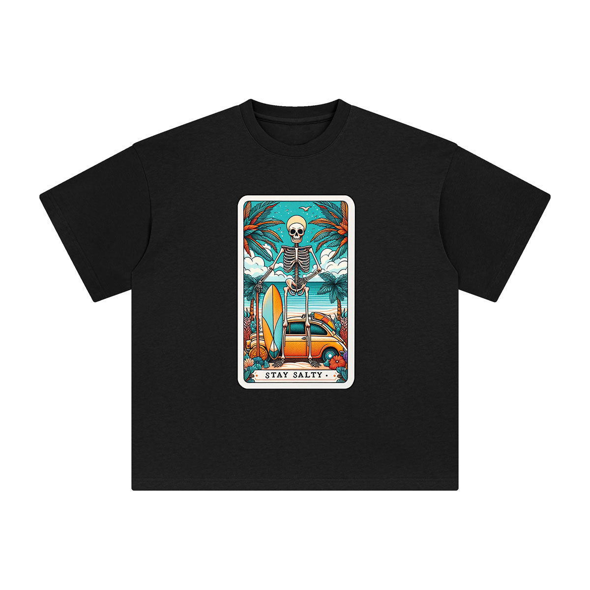 Stay Salty Graphic Tee-INNBLAC Fashion Apparel
