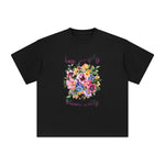Live Simply Bloom Wildy Graphic Tee-INNBLAC Fashion Apparel