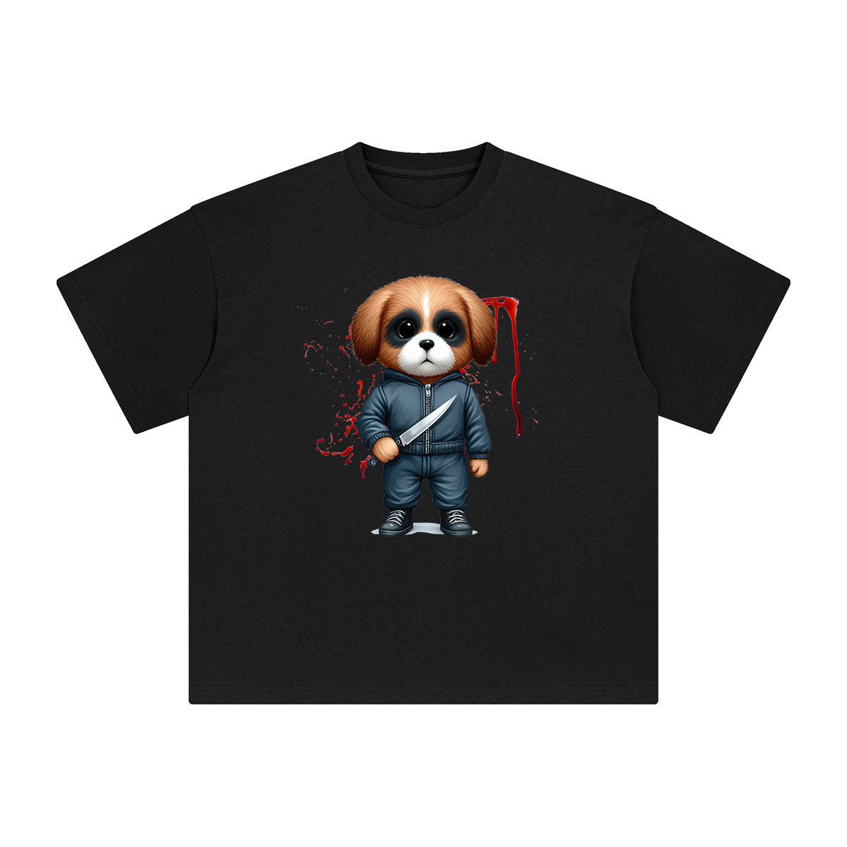 Killer Dog Graphic Tee-INNBLAC Fashion Apparel
