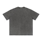 Camiseta holgada con lavado vintage de 8 oz