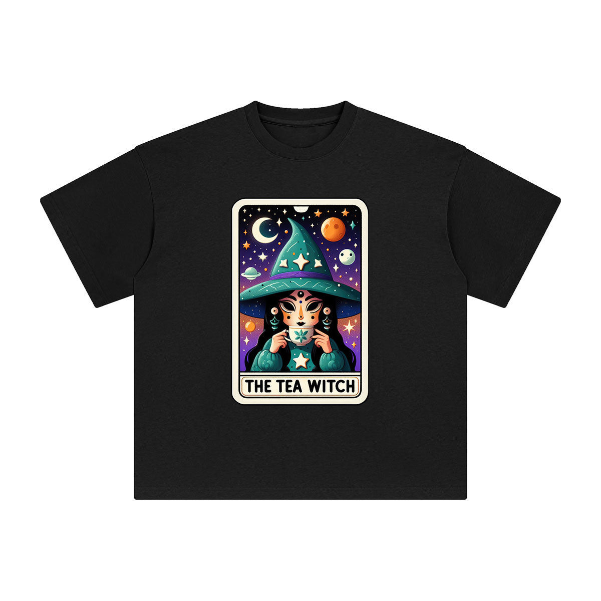 The Tea Witch Graphic Tee-INNBLAC Fashion Apparel