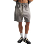 Shorts holgados vintage con lavado intenso