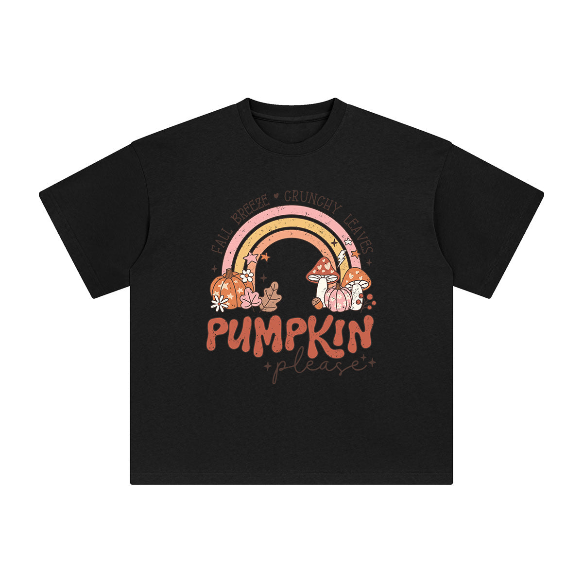 Pumpkin Graphic Tee-INNBLAC Fashion Apparel