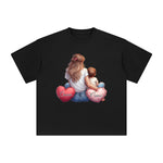 Mother Queen & Baby Prince Graphic Tee-INNBLAC Fashion Apparel