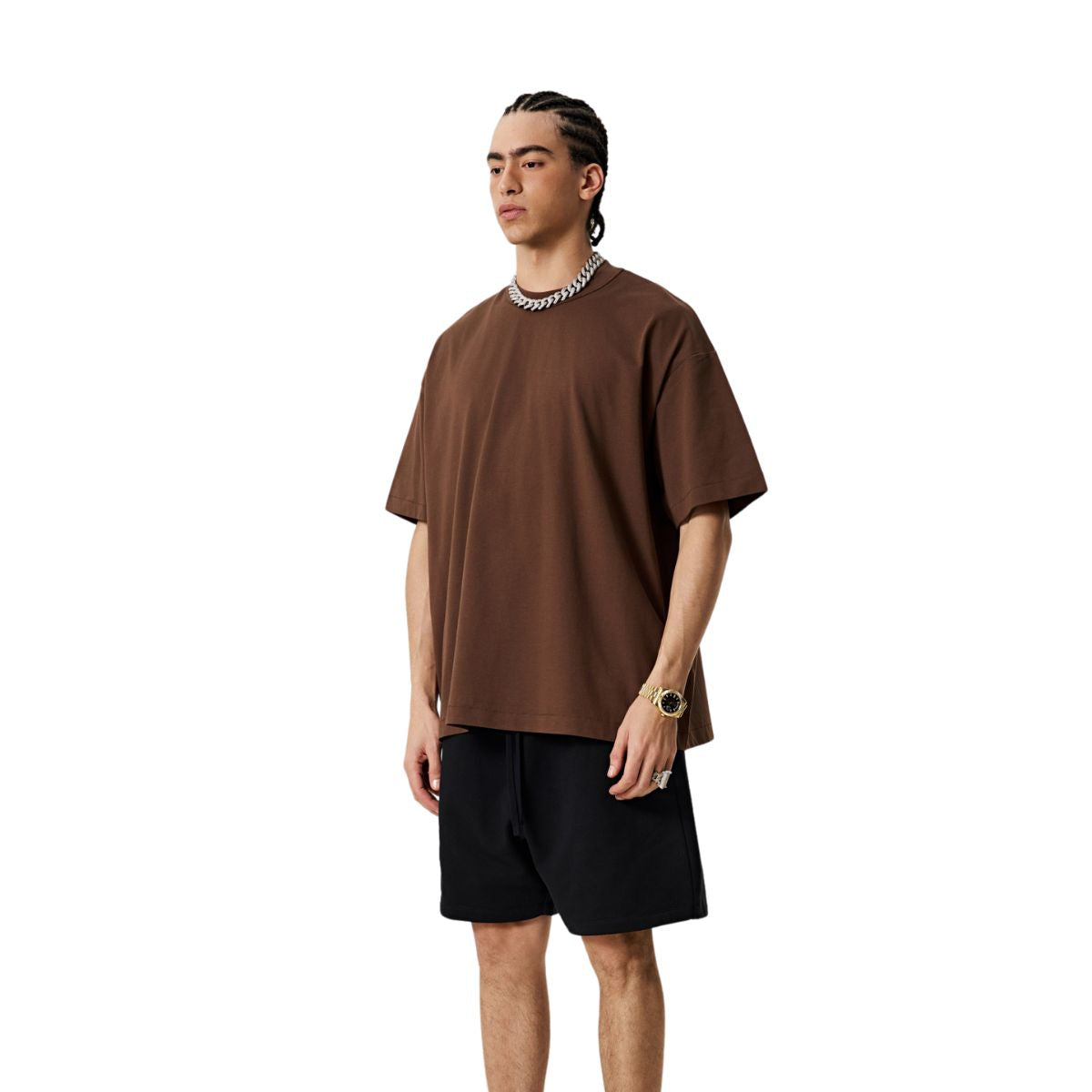 Quick Dry Reverse Stitch Loose Fit Tee 6oz