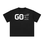 Go Wild For A While Aesthetic Graphic Tee-INNBLAC Fashion Apparel