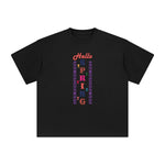 Hello Spring Aesthetic Graphic Tee-INNBLAC Fashion Apparel