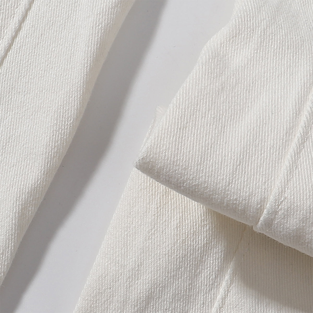 Snap Detail Slight Flared Hem Cargo Pants