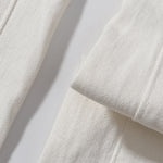 Snap Detail Slight Flared Hem Cargo Pants