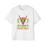 Farm Fresh Milk Graphic Tee-INNBLAC Fashion Apparel