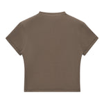 Minimal Textured Knit Fit T-Shirt