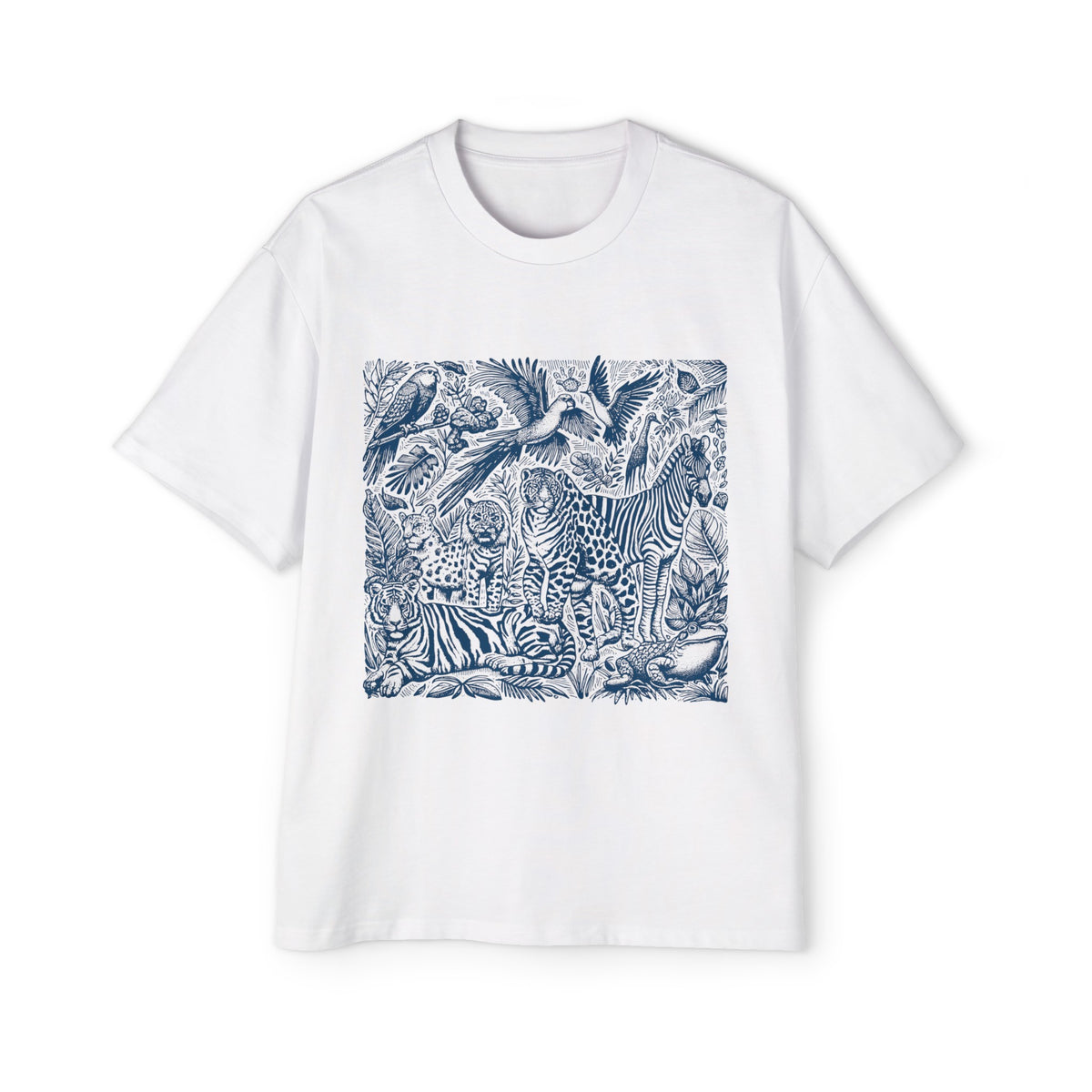 Vintage 90s Rainforest Graphic Tee-INNBLAC Fashion Apparel