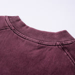 Camiseta vintage de algodón con patchwork lavado de 8.55 oz