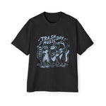 Raccoon Possum Skunk Singing Graphic Tee-INNBLAC Fashion Apparel