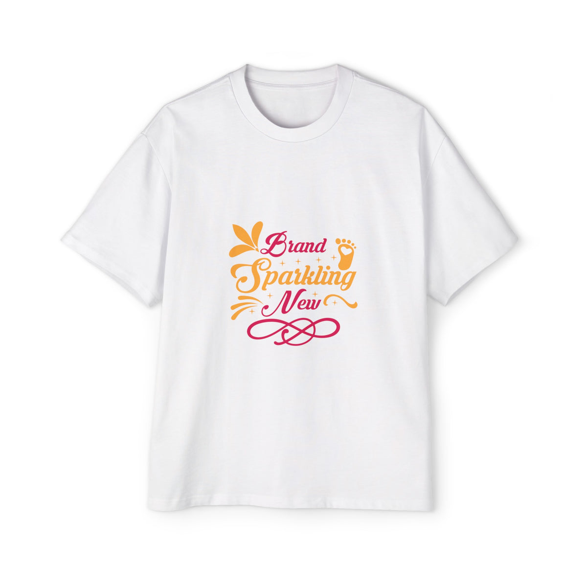 Brand Sparkling New Graphic Tee-INNBLAC Fashion Apparel