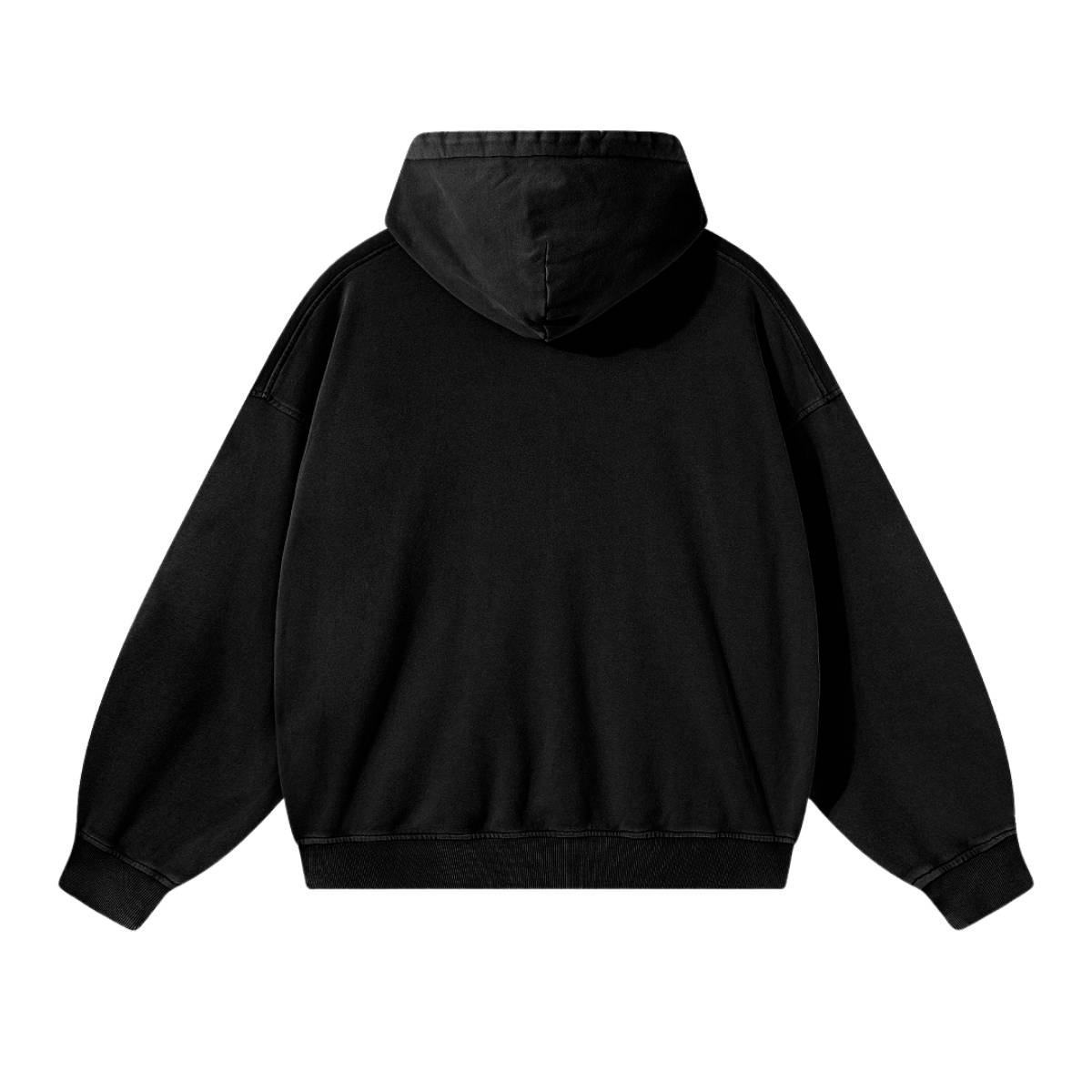 Sudadera con capucha de felpa de novio de gran tamaño
