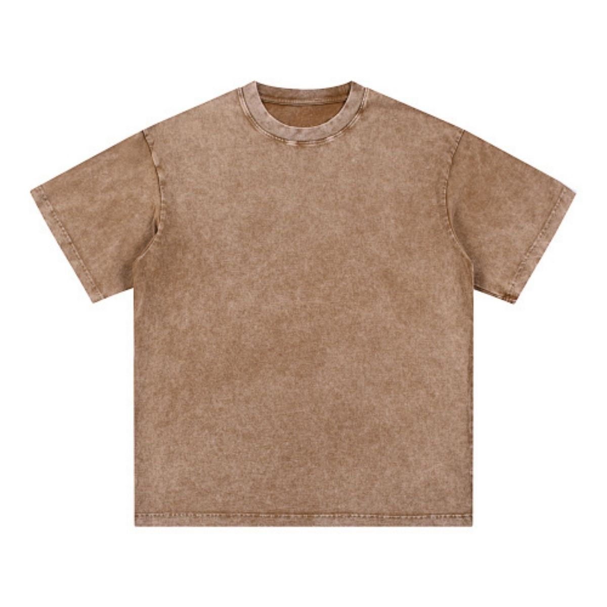 Washed Faded Baggy Cotton Tee 7.5oz