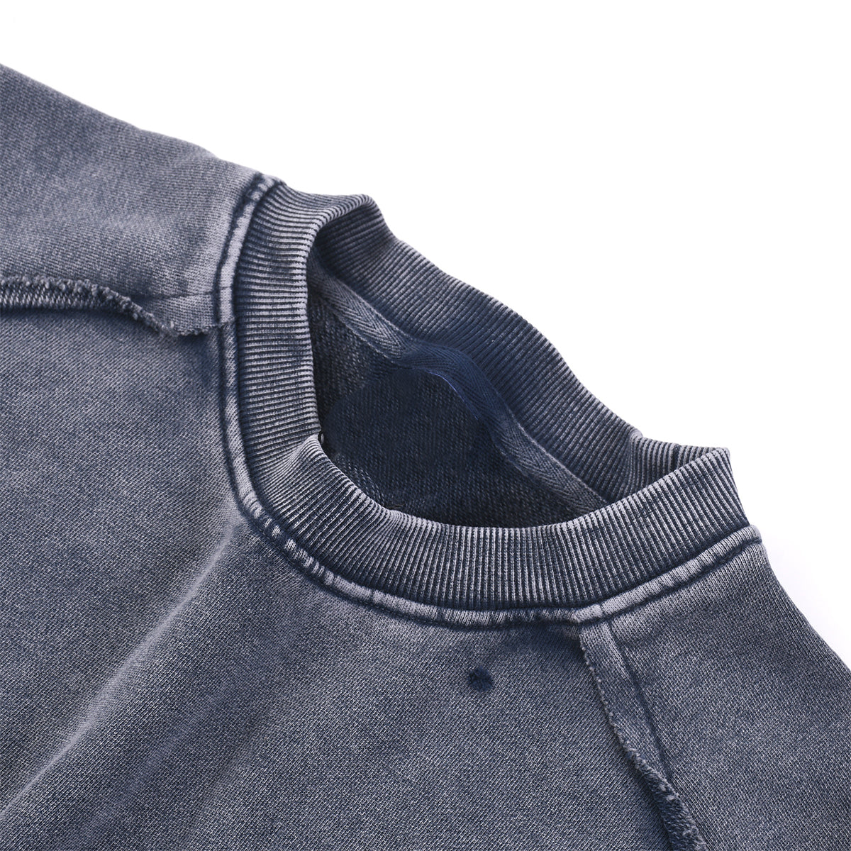 Heavy Washed Wax-Dyed High Street Raglan Tee