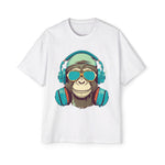 Monkey Music Lover Graphic Tee-INNBLAC Fashion Apparel