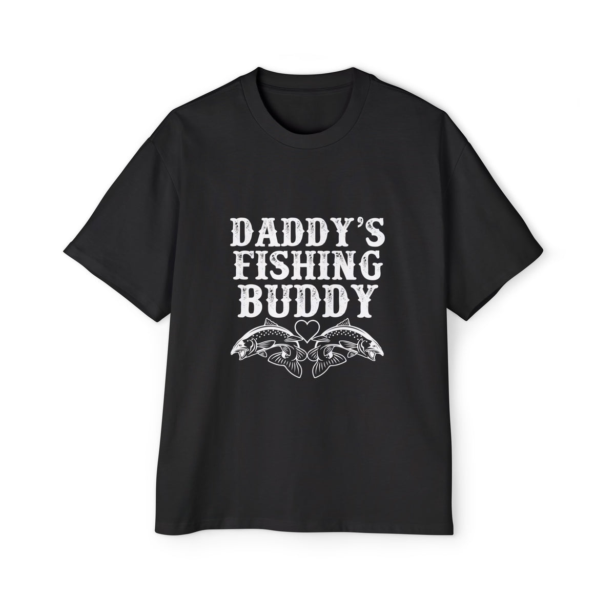 Daddy's Fishing Buddy Graphic Tee-INNBLAC Fashion Apparel