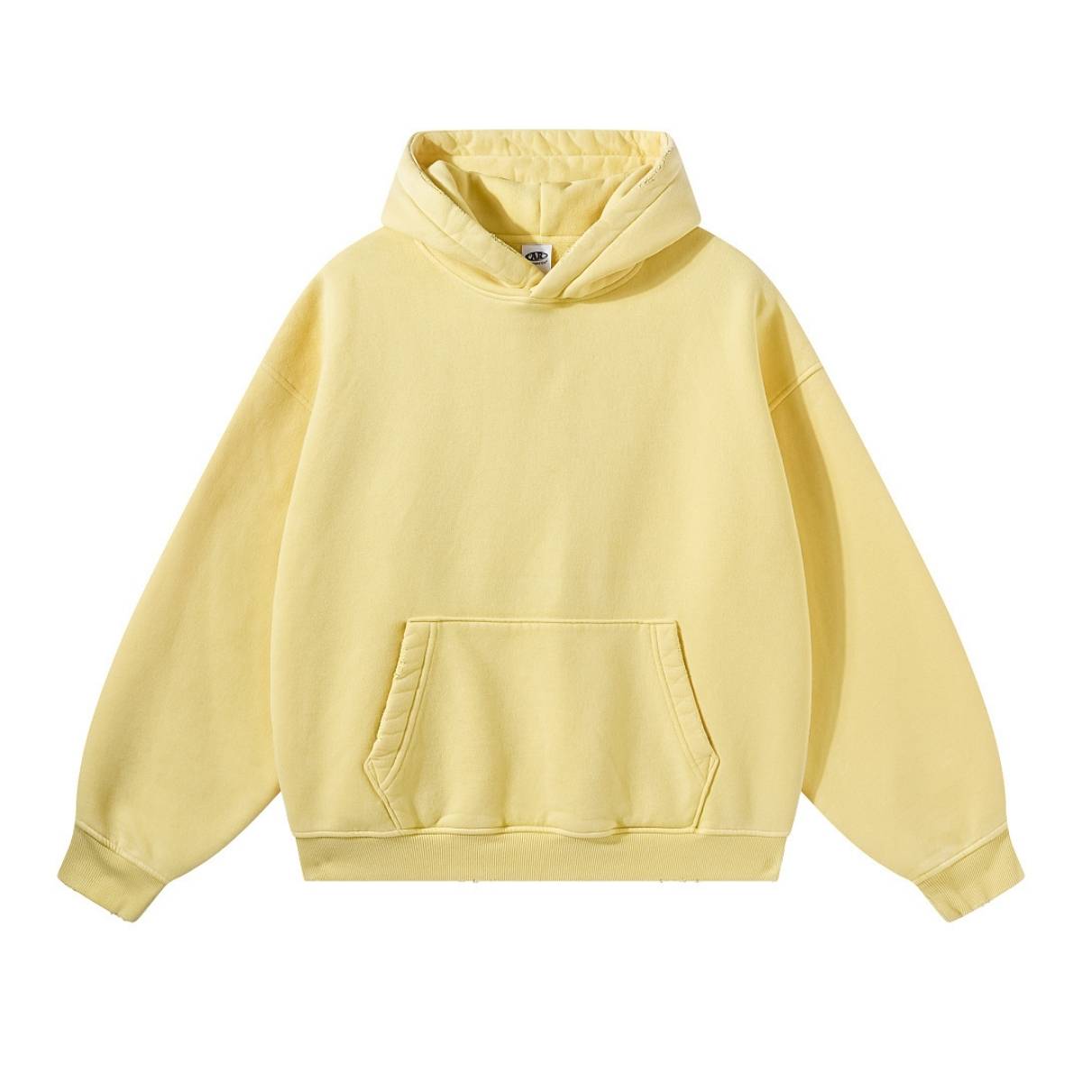Sudadera con capucha de felpa de novio de gran tamaño