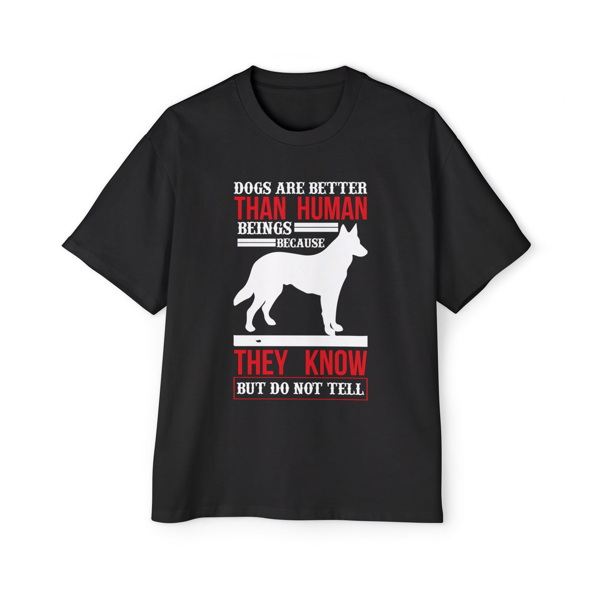 Dog Quote Graphic Tee-INNBLAC Fashion Apparel