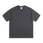Crew Neck Solid Color Cotton Tee 7.5oz
