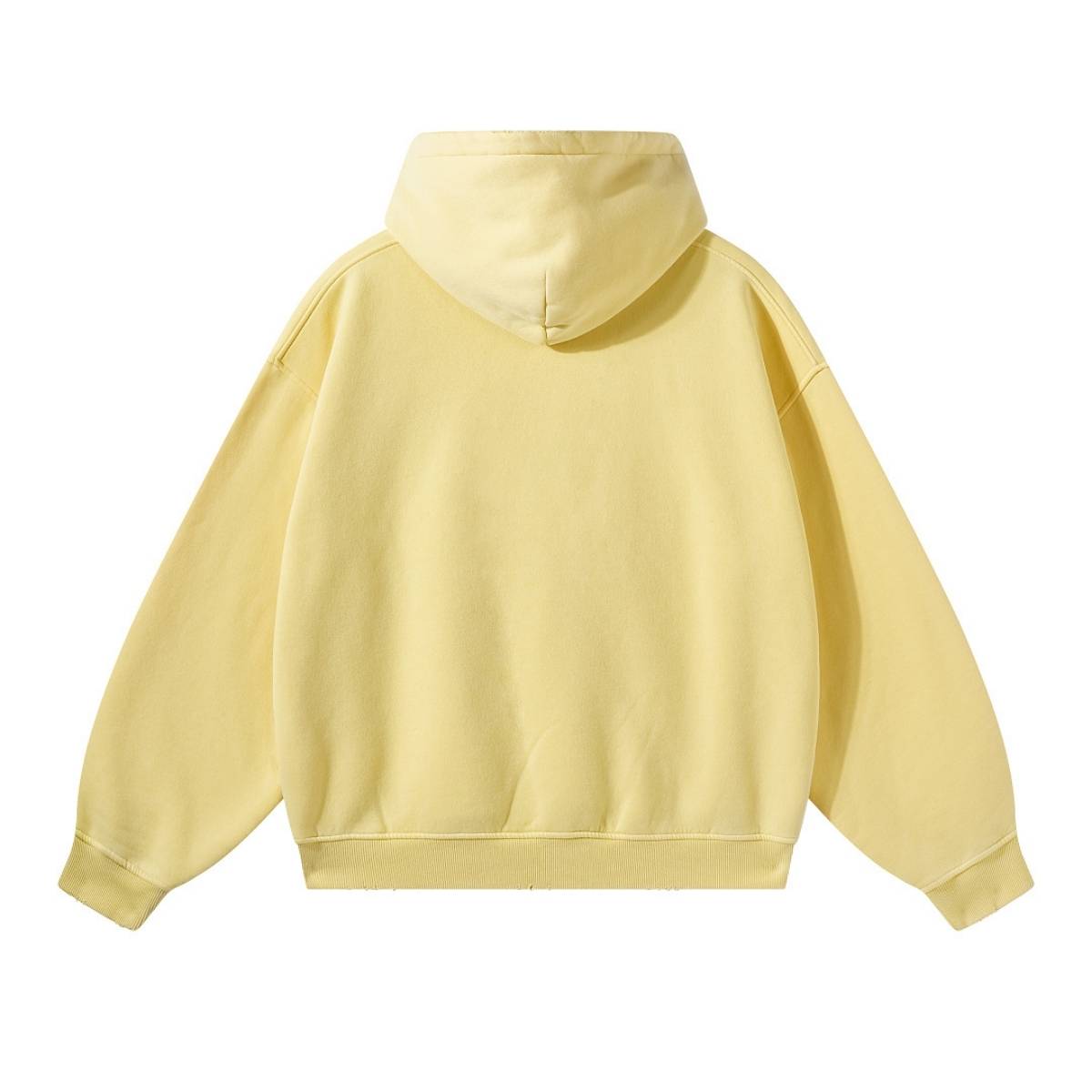 Sudadera con capucha de felpa de novio de gran tamaño