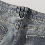 Vintage Wide Leg Distressed Relaxed Jeans