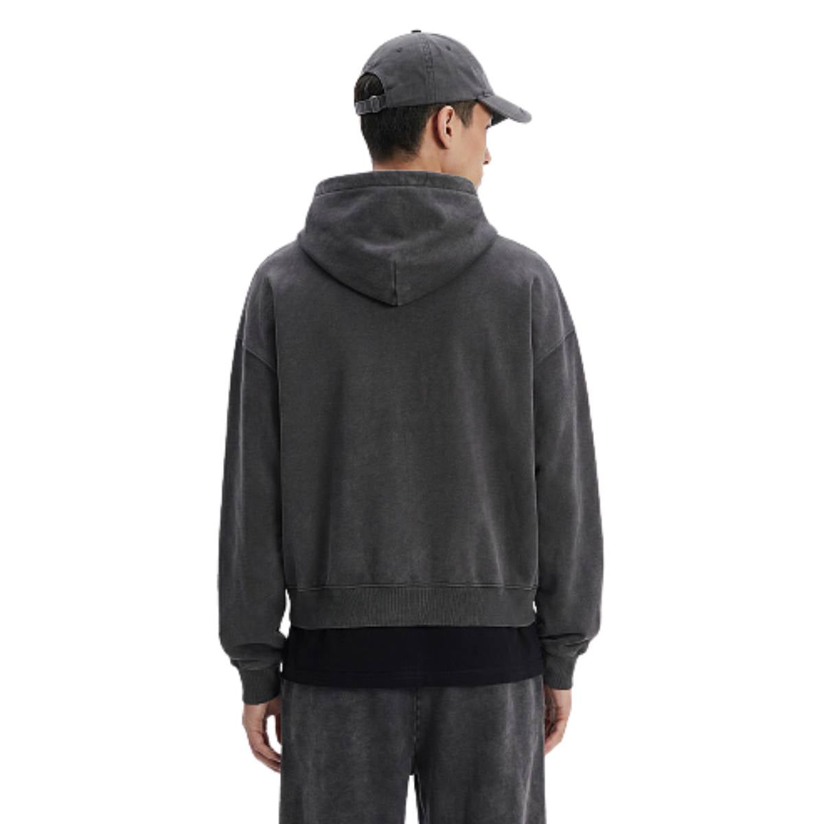 Sudadera con capucha de felpa de novio de gran tamaño