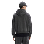 Sudadera con capucha de felpa de novio de gran tamaño