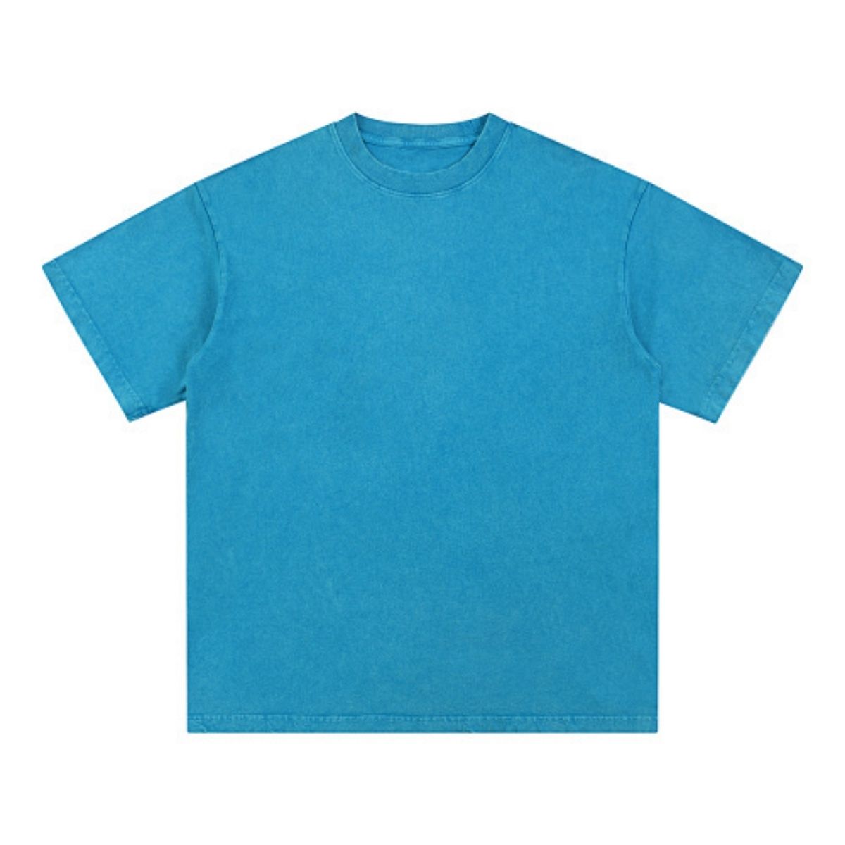 Washed Faded Baggy Cotton Tee 7.5oz