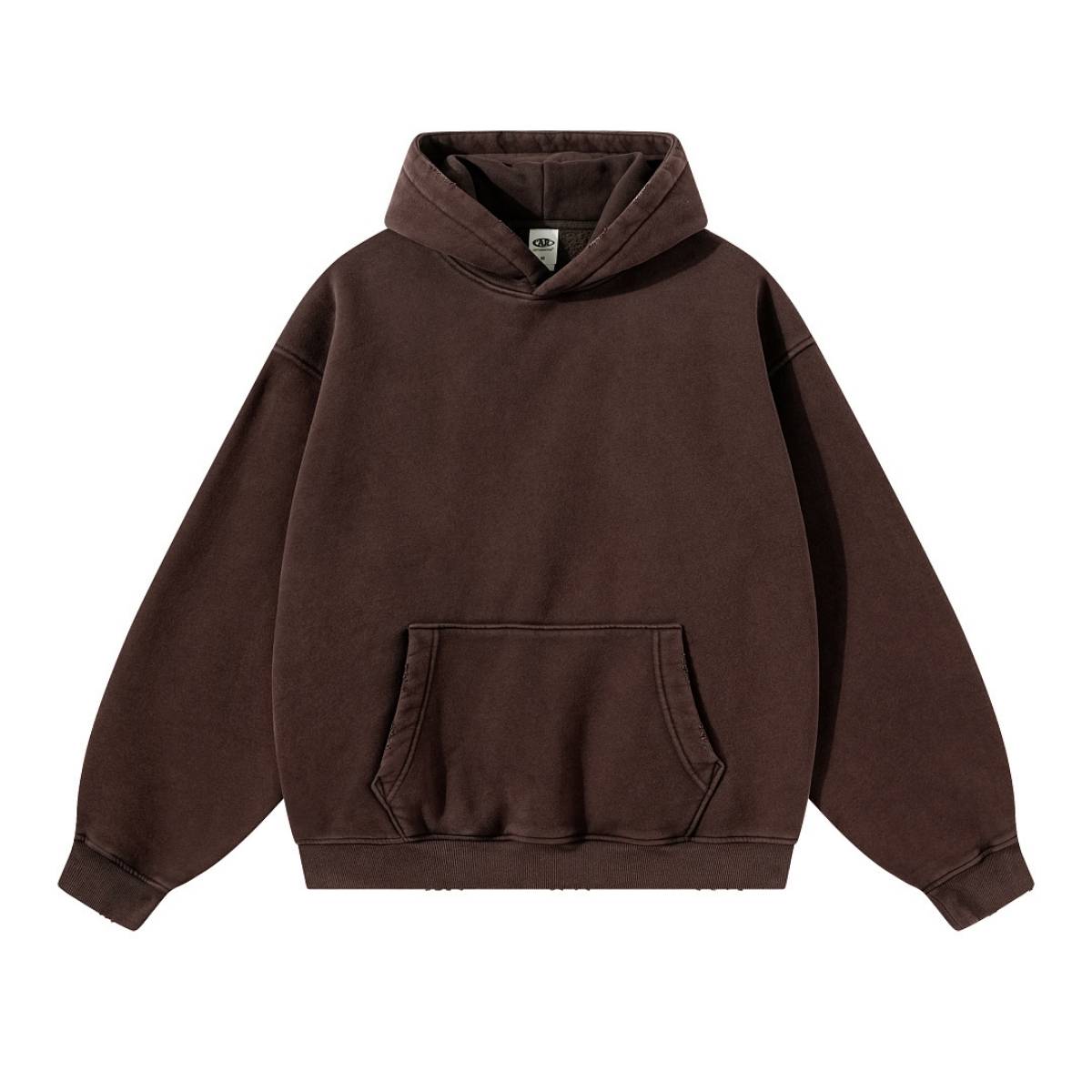 Sudadera con capucha de felpa de novio de gran tamaño